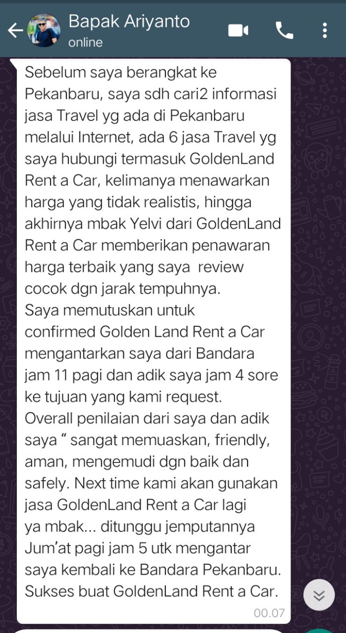 testi real rental mobil pekanbaru goldenland (7)
